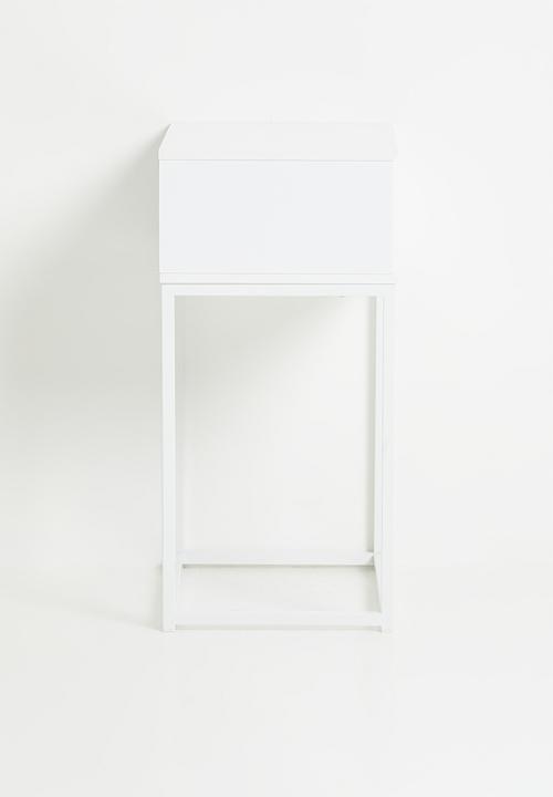 Sixth Floor - Mitra bedside table - white
