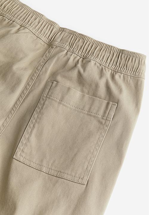 H&M - Cotton joggers - beige