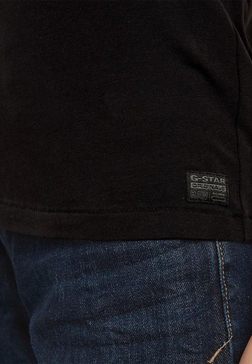 G-STAR - Grid wave gr r t wmn - dk black