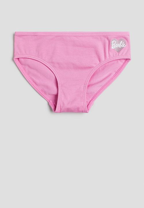 H&M - 7 Pack cotton briefs - Light pink Barbie