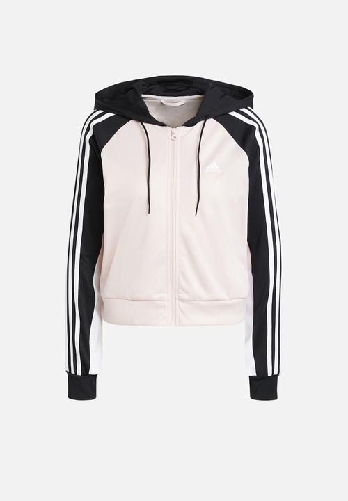 adidas Performance - W Boldblock Ts - Black/Sandy Pink