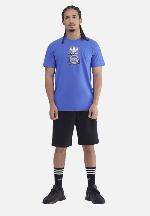 adidas Originals - Camo label tee m - blue