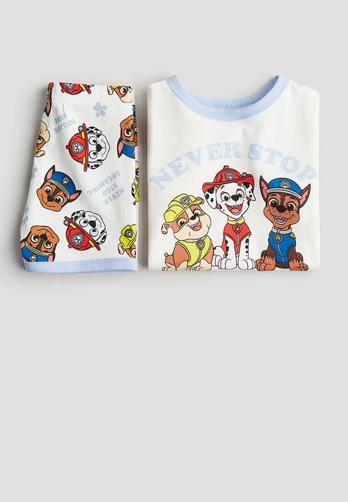 H&M - Printed cotton pyjamas - white paw patrol