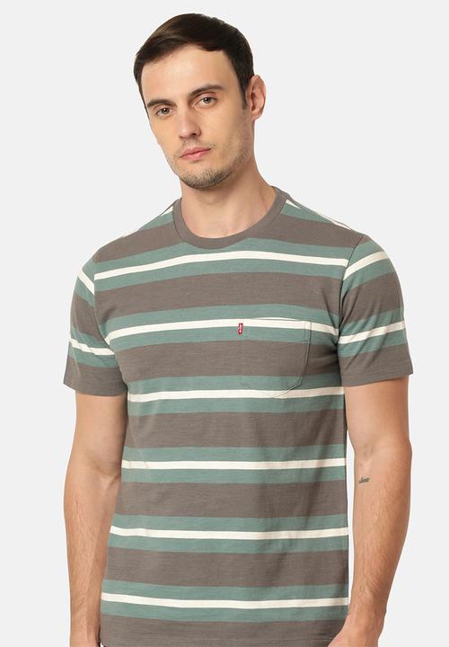 Levi’s® - Ss classic pocket tee - warner stripe cast