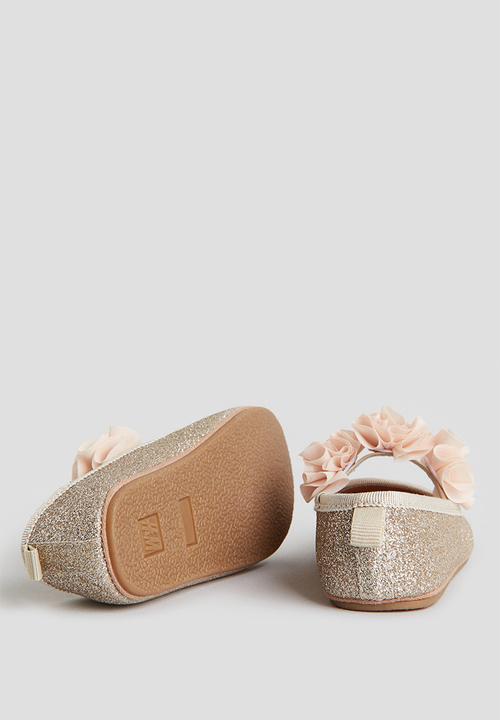 H&M - Ballet pumps - gold