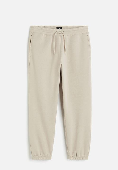H&M - Relaxed fit sweatpants - beige