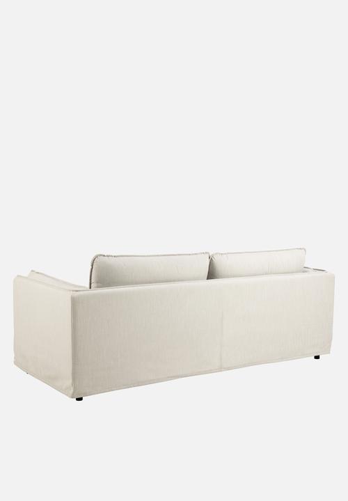 Sixth Floor - Carlin 3 seater - melva cream