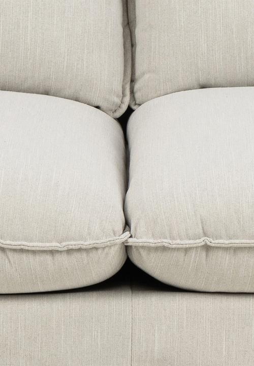 Sixth Floor - Carlin 3 seater - melva cream