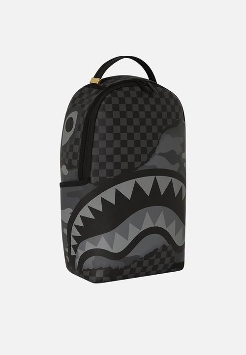 Sprayground - Split up tear backpack - black & grey
