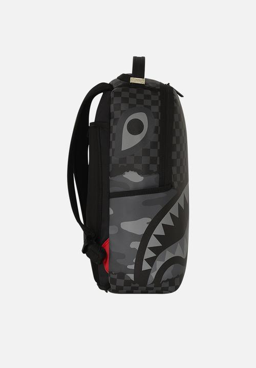 Sprayground - Split up tear backpack - black & grey