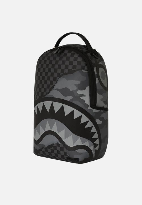 Sprayground - Split up tear backpack - black & grey