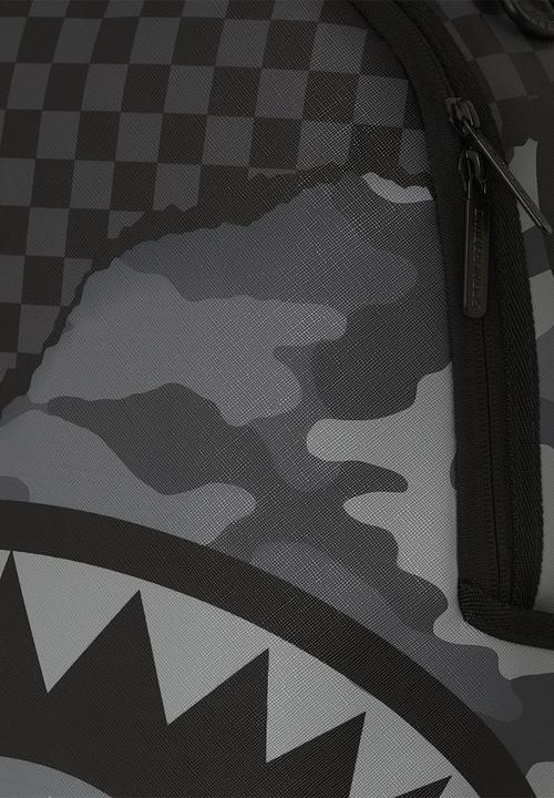 Sprayground - Split up tear backpack - black & grey