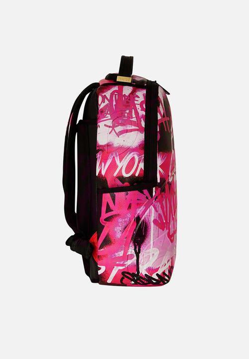 Sprayground - Pink graff city backpack - pink