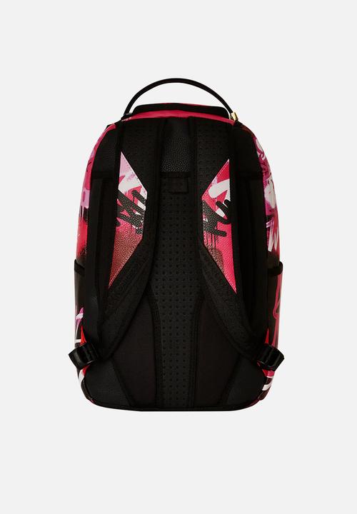 Sprayground - Pink graff city backpack - pink