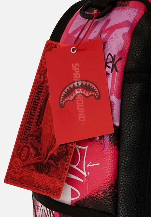Sprayground - Pink graff city backpack - pink