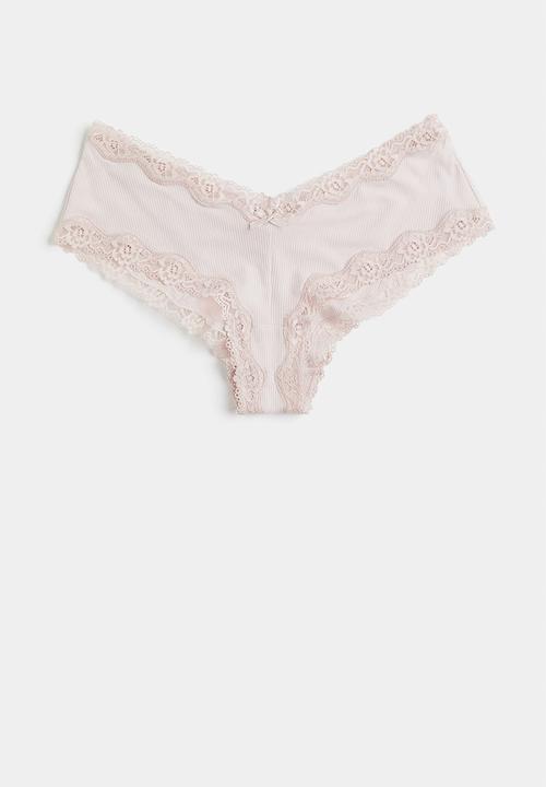 H&M - 3-Pack hipster briefs - light dusty pink