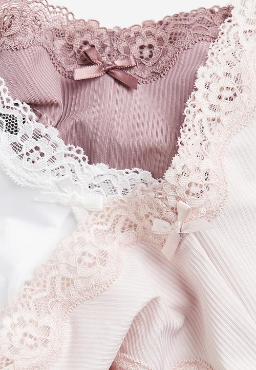H&M - 3-Pack hipster briefs - light dusty pink