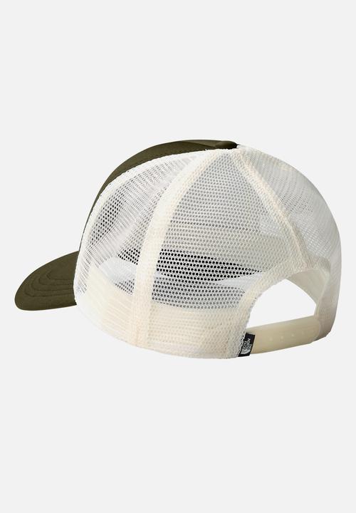 The North Face - Tnf Logo Trucker - Forest Olive-Tnf Orange-Tnf White (9Ti)