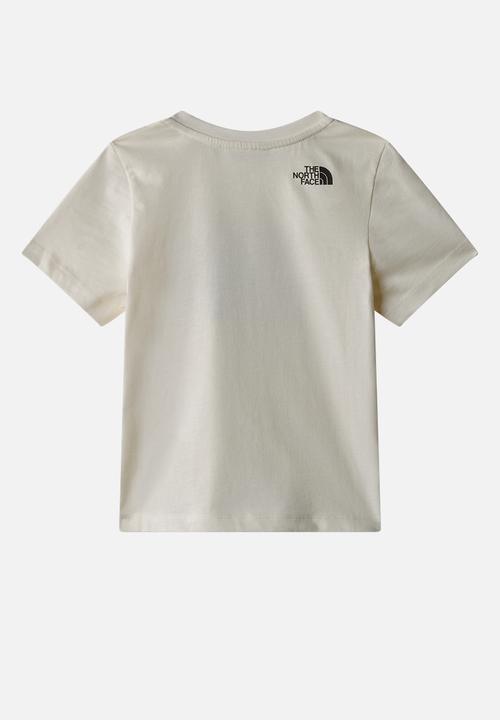 The North Face - Kid Trail Map Graphic Short Sleeve Tee - White Dune
