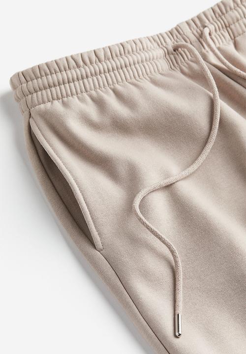 H&M - Cotton-blend sweatpants - beige