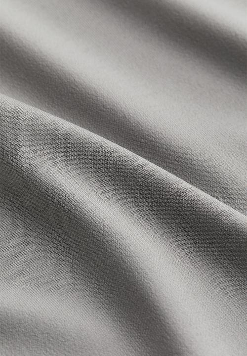 H&M - Boat-neck jersey dress - grey