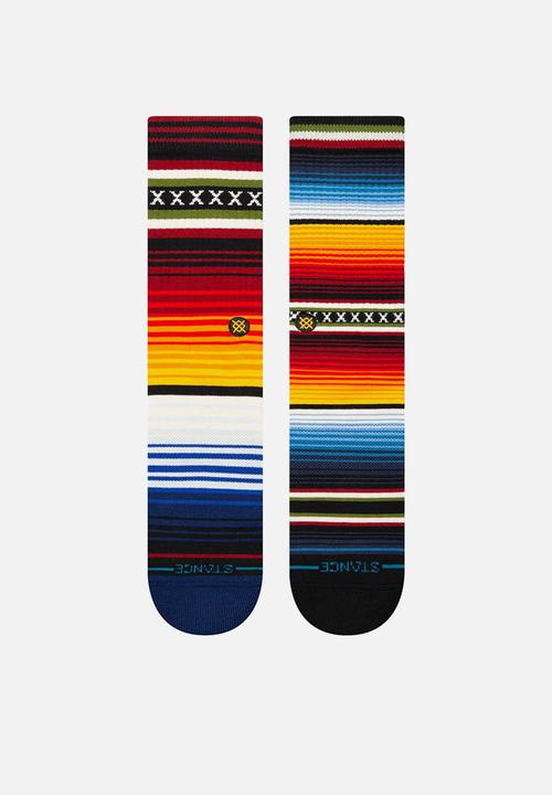 Stance Socks - Curren St Crew - Red
