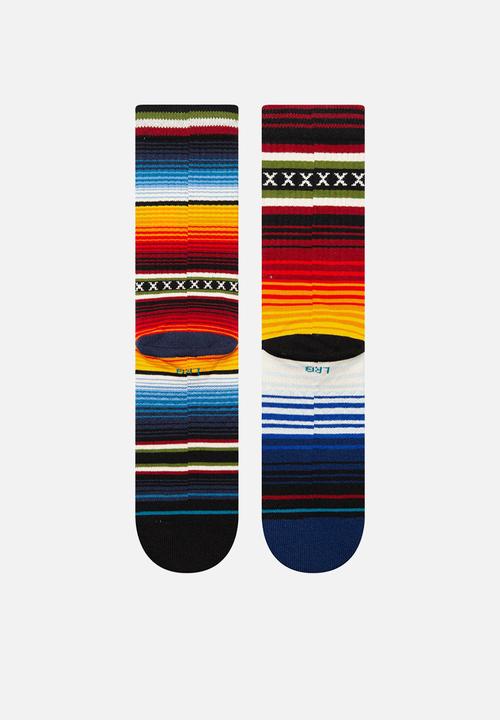 Stance Socks - Curren St Crew - Red