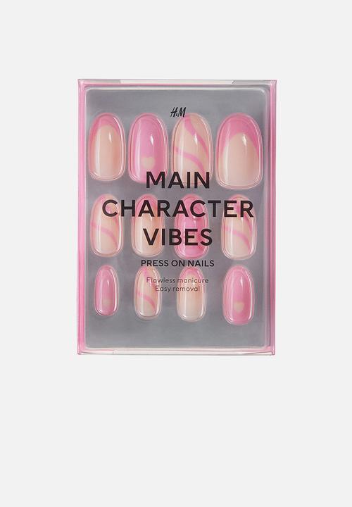 H&M - Press-on nails - pink