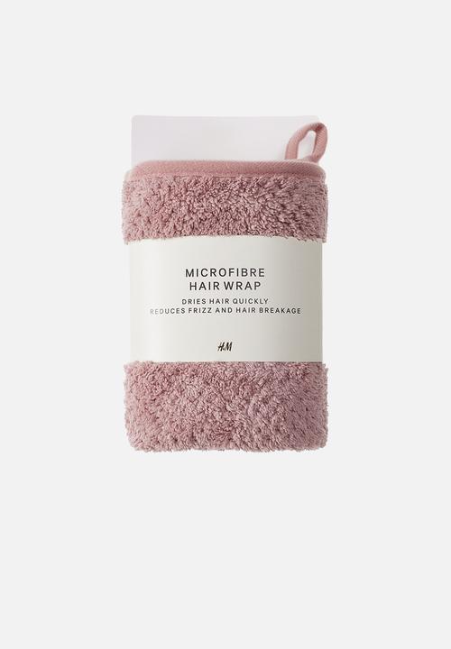 H&M - Microfibre hair wrap - light pink