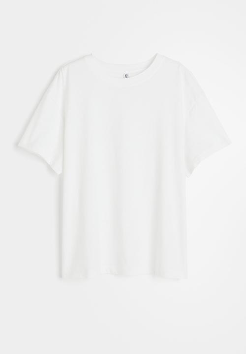 H&M - Oversized T-shirt - white