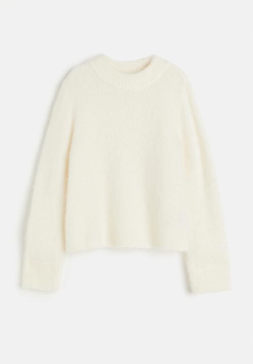 H&M - Mohair-blend jumper - cream