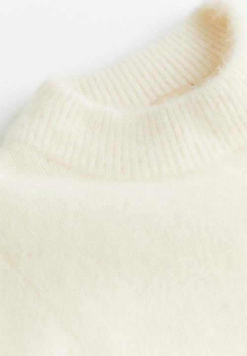 H&M - Mohair-blend jumper - cream