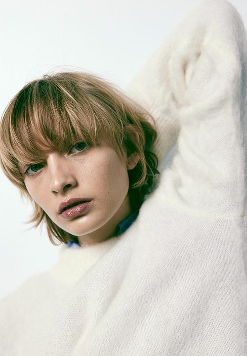 H&M - Mohair-blend jumper - cream