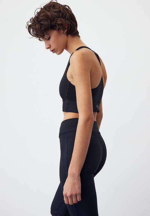 H&M - Softmove™ flared sports leggings - black