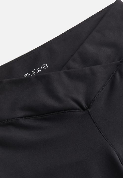 H&M - Softmove™ flared sports leggings - black