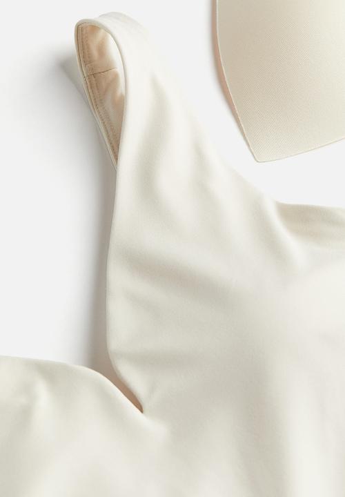 H&M - Softmove™ medium support sports bra - cream
