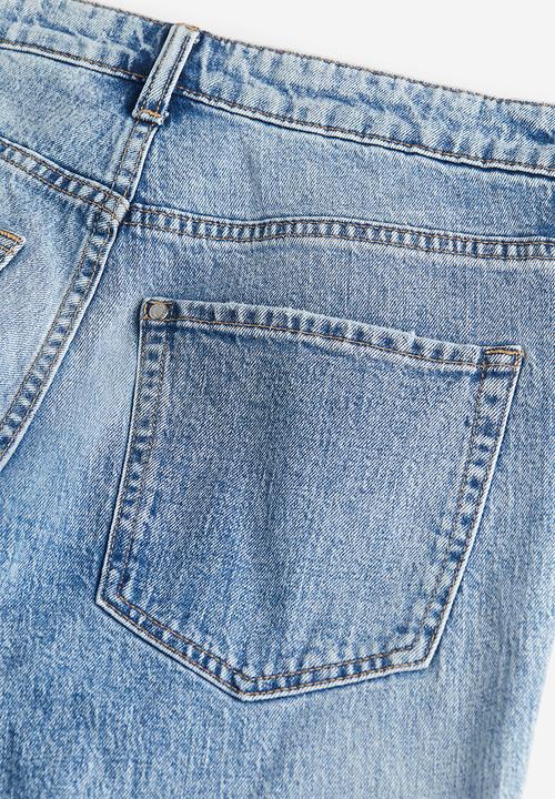 H&M - Bootcut high jeans - light denim blue