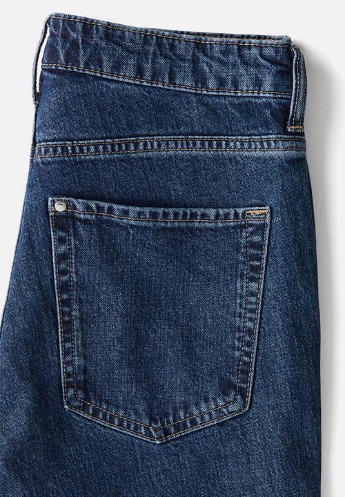 H&M - Bootcut high jeans - denim blue