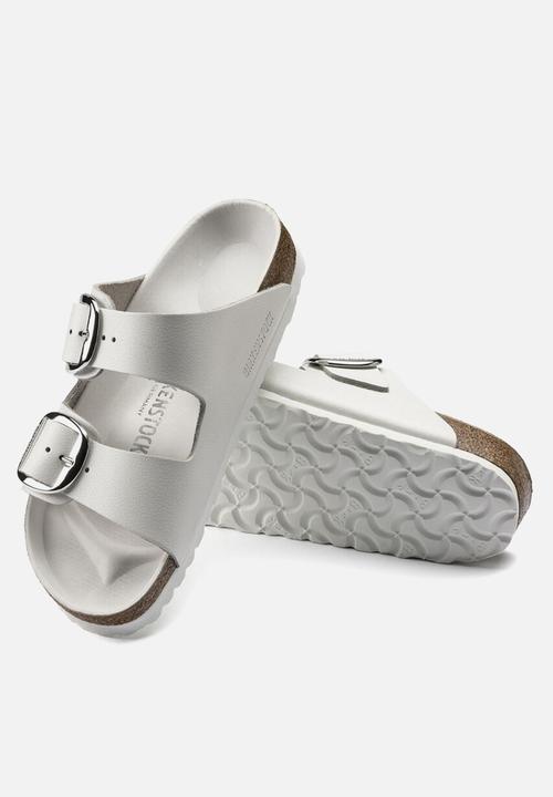 Birkenstock - Arizona big buckle leather narrow - white