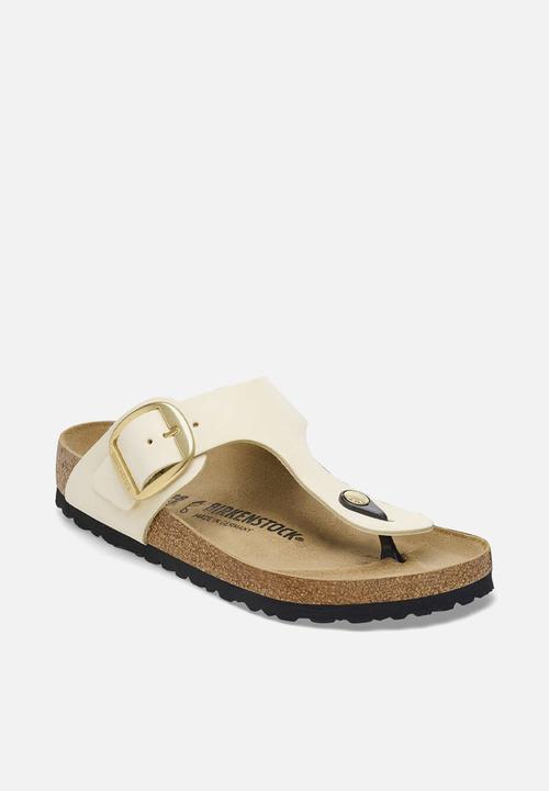 Birkenstock - Gizeh big buckle leather regular - ecru