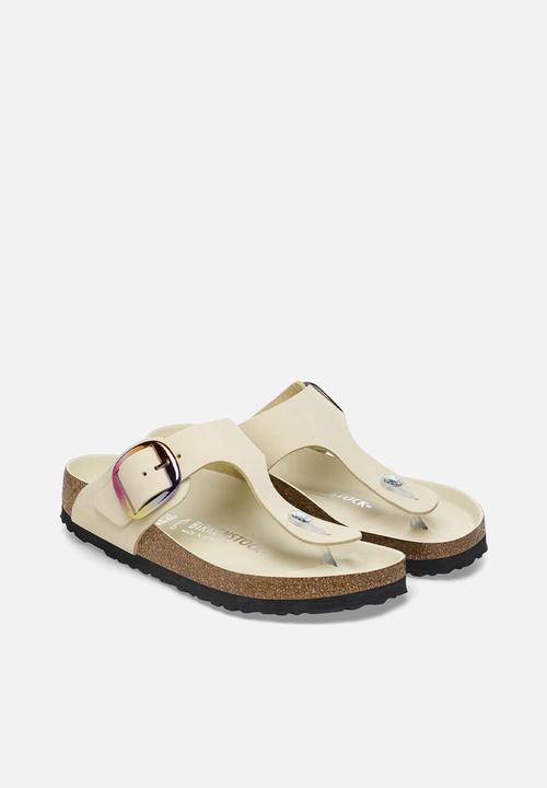 Birkenstock - Gizeh leather regular - ecru