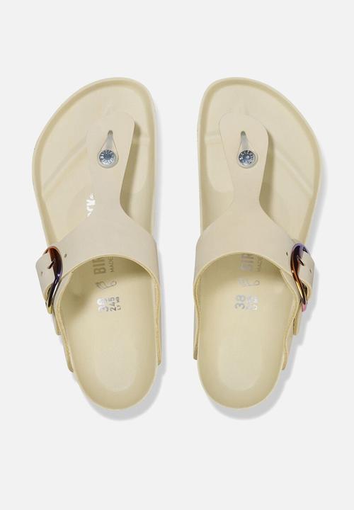 Birkenstock - Gizeh leather regular - ecru
