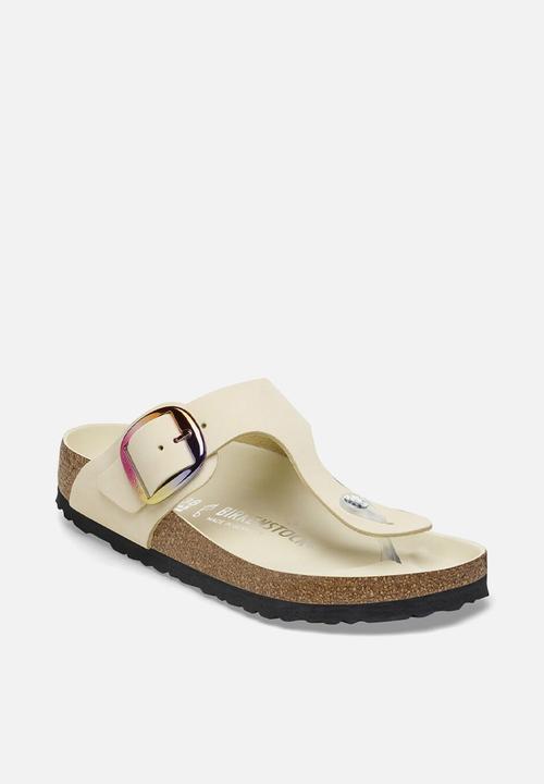 Birkenstock - Gizeh leather regular - ecru