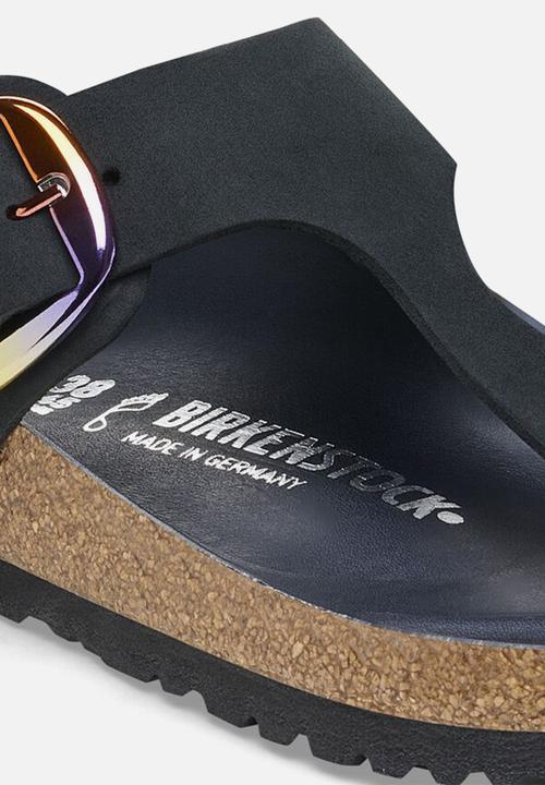 Birkenstock - Gizeh leather regular - black