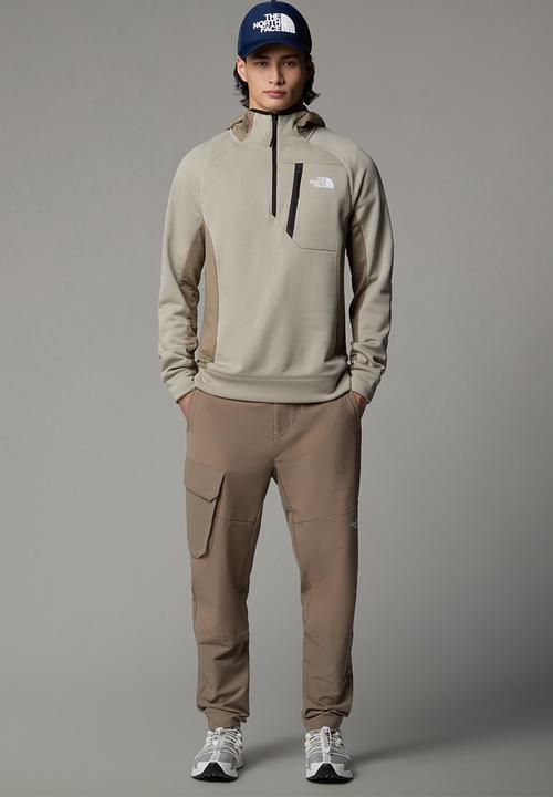 The North Face - M Ma Fleece Hd ¼ Zip - Clay Grey-Cavern Grey (5II)