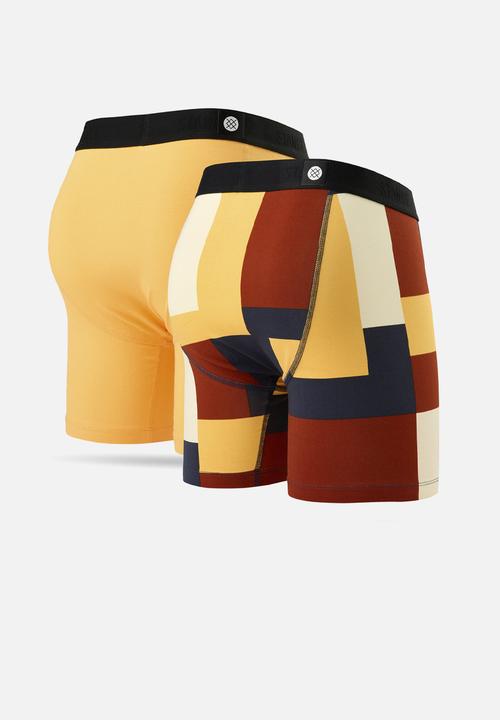 Stance Socks - Primary boxer brief 2 pack cotton blend - multi