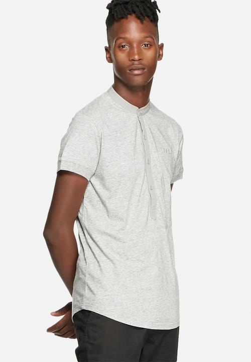 S.P.C.C - Woven Placket Henley Tee