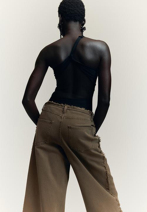 H&M - Baggy regular jeans - beige