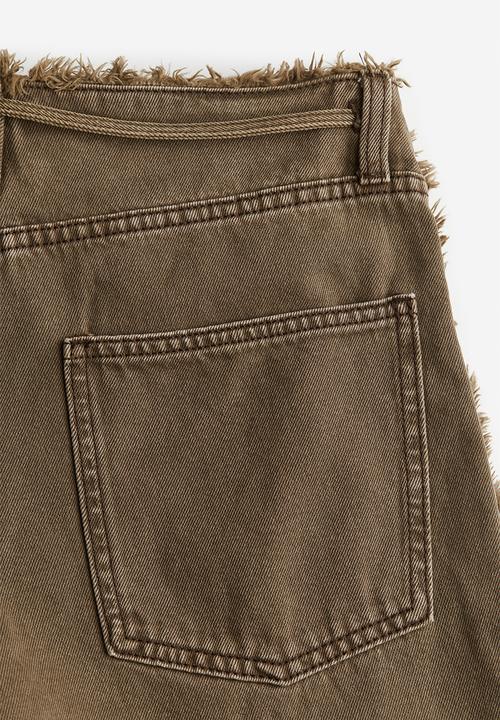 H&M - Baggy regular jeans - beige