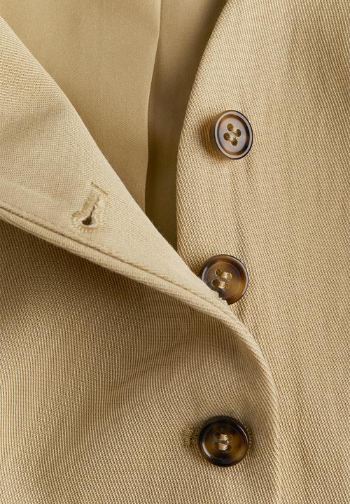H&M - Linen-blend suit waistcoat - beige